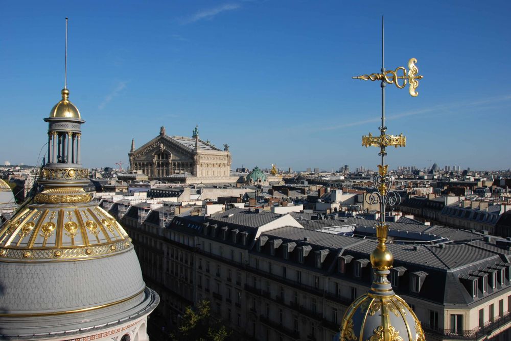 Paris vue du Printemps Haussmann