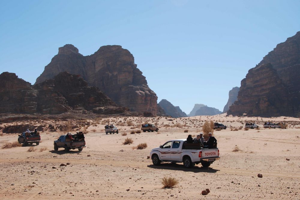 Le désert du Wadi Rum